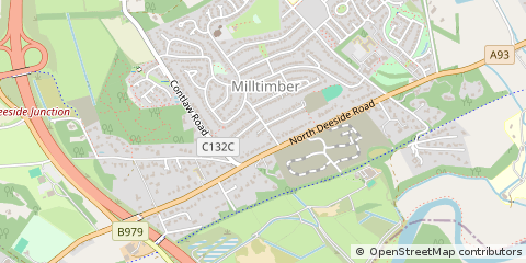 Map of Milltimber