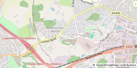 Map of Bracknell