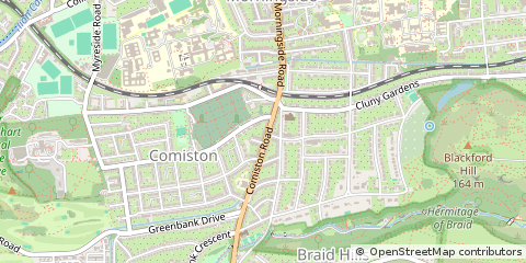 Map of Edinburgh