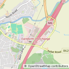 Map of Carnforth, Lancashire