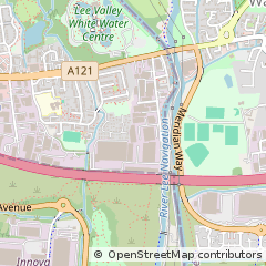 Map of Waltham Abbey, Essex
