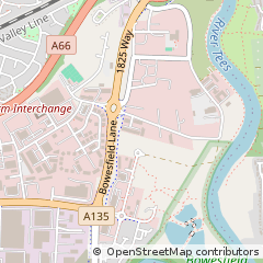 Map of Stockton on Tees, CO. Durham