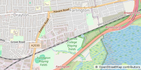 Map of Portsmouth, Hampshire