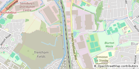 Map of Stoke-on-Trent