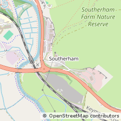 Map of Lewes, East Sussex