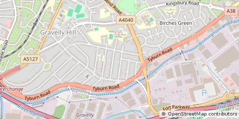 Map of Birmingham