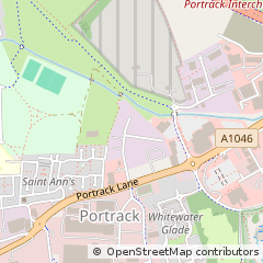 Map of Stockton-on-Tees