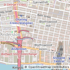 Map of Glasgow