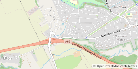 Map of Stockton-on-Tees