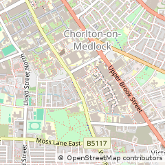 Map of Manchester