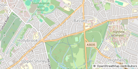 Map of Southampton
