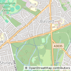 Map of Southampton