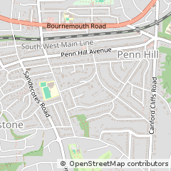 Map of Poole