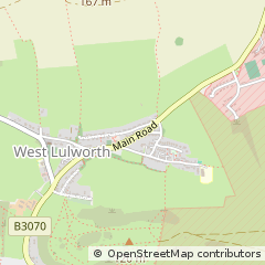 Map of Wareham, Dorset
