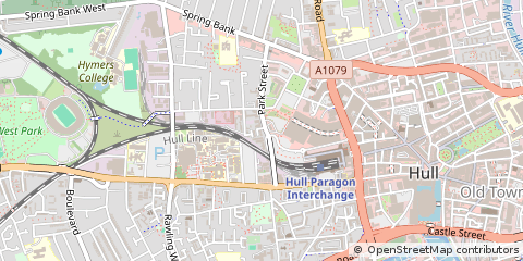 Map of Hull
