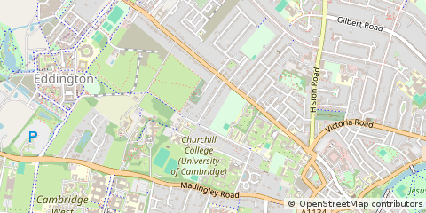 Map of Cambridge