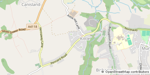 Map of Swansea