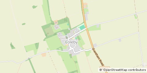 Map of Coleby