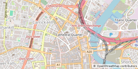 Map of Belfast