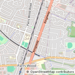 Map of Manchester, Greater Manchester