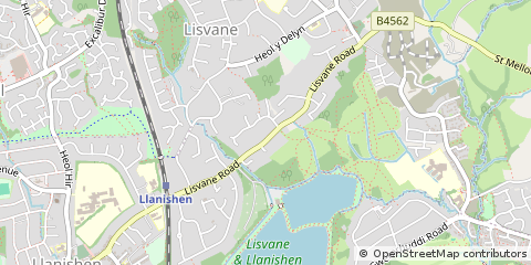 Map of Cardiff