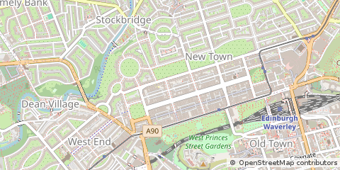 Map of Edinburgh