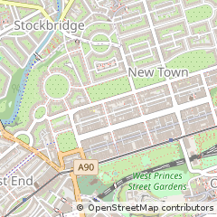 Map of Edinburgh