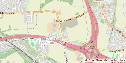 Map of Wakefield