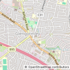 Map of Newtownabbey