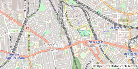Map of Lewisham, London