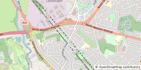 Map of Herts, Hertfordshire