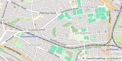Map of Glasgow