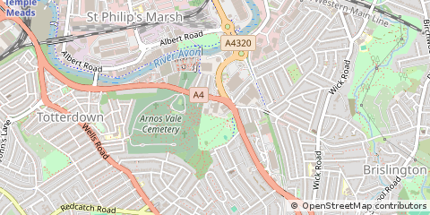 Map of Bristol