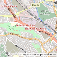 Map of Staffordshire