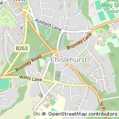 Map of Chislehurst