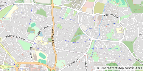 Map of Bracknell