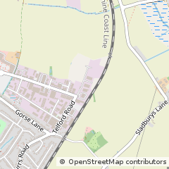 Map of Clacton on SEA, Essex