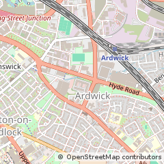 Map of Manchester