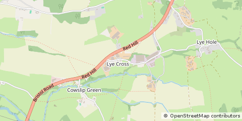 Map of Redhill, Bristol