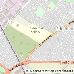 Map of Doncaster