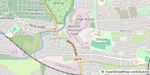 Map of Glasgow