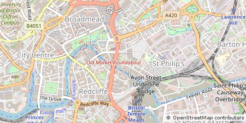 Map of Bristol
