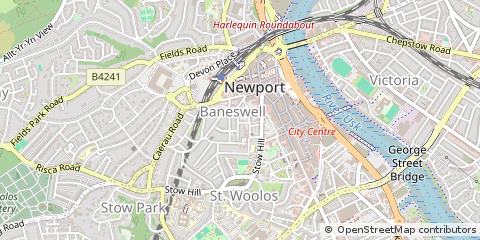 Map of Newport
