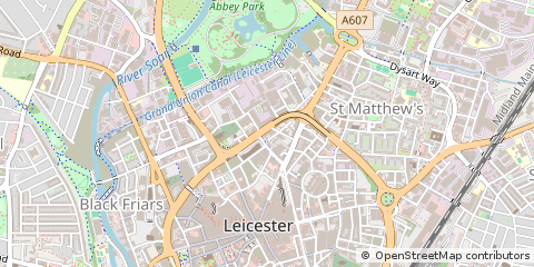 Map of Leicestershire