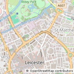 Map of Leicestershire