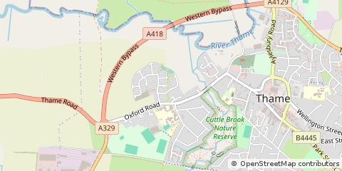 Map of Thame