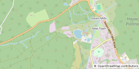 Map of Cinderford, Gloucestershire