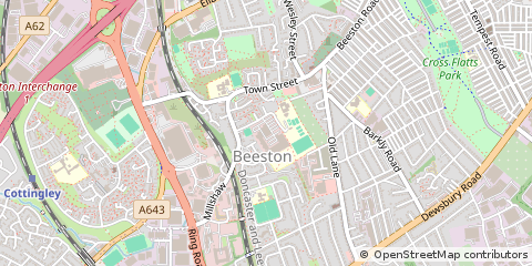 Map of Leeds