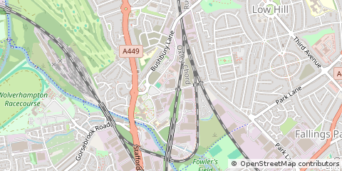 Map of Wolverhampton