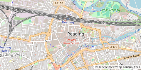 Map of Reading
